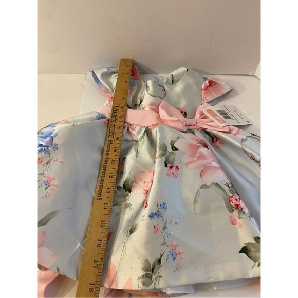 Rare edition 2t formal dress new light blue pink rn#18854 NEW - Picture 7 of 7
